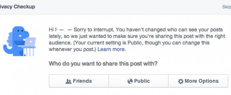 Facebook Dino
