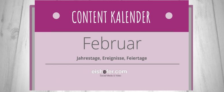 Social Media Content Kalender